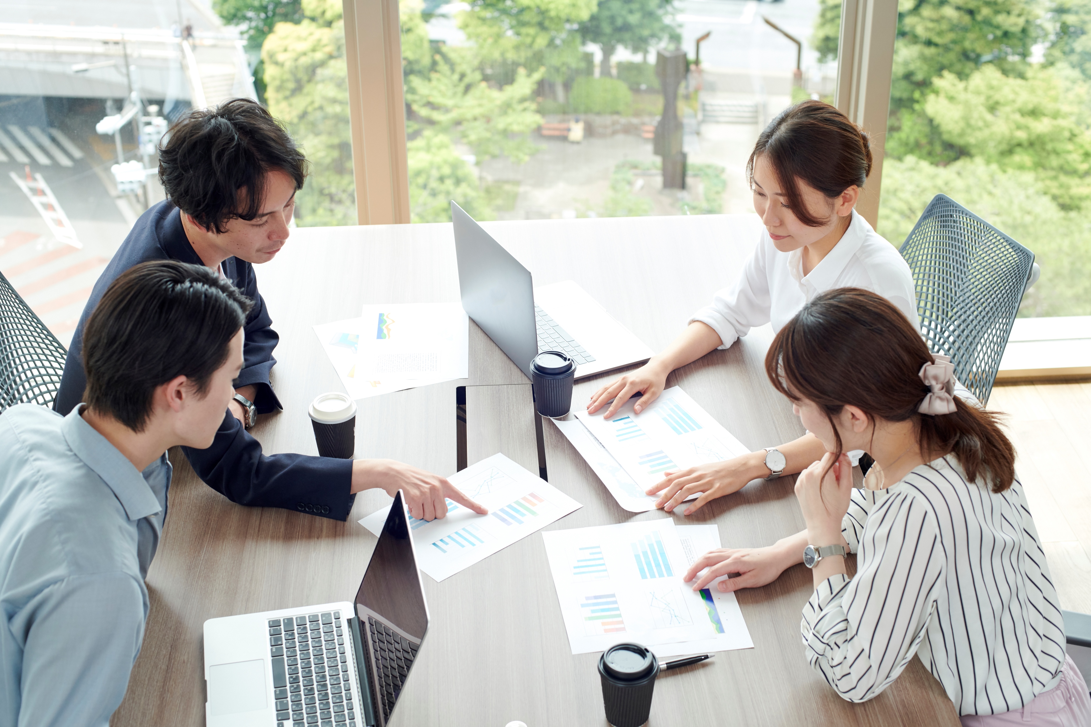 打ち合わせの様子